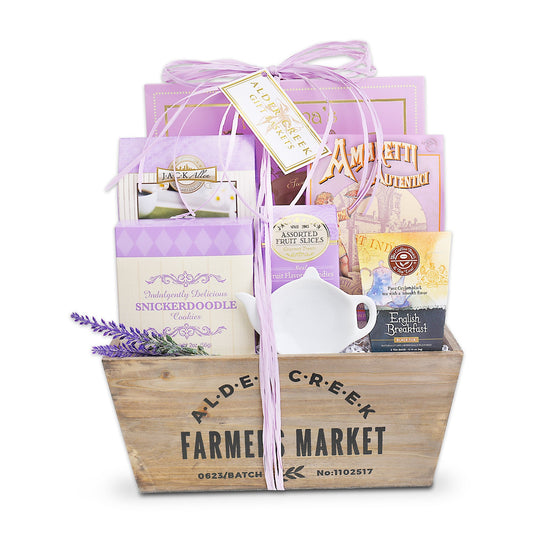 Lavender Ritual Tea Basket