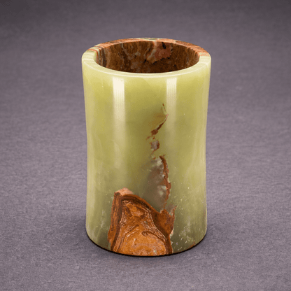 Onyx Cylinder Vase (6 Inches) Gemstone Home Decor